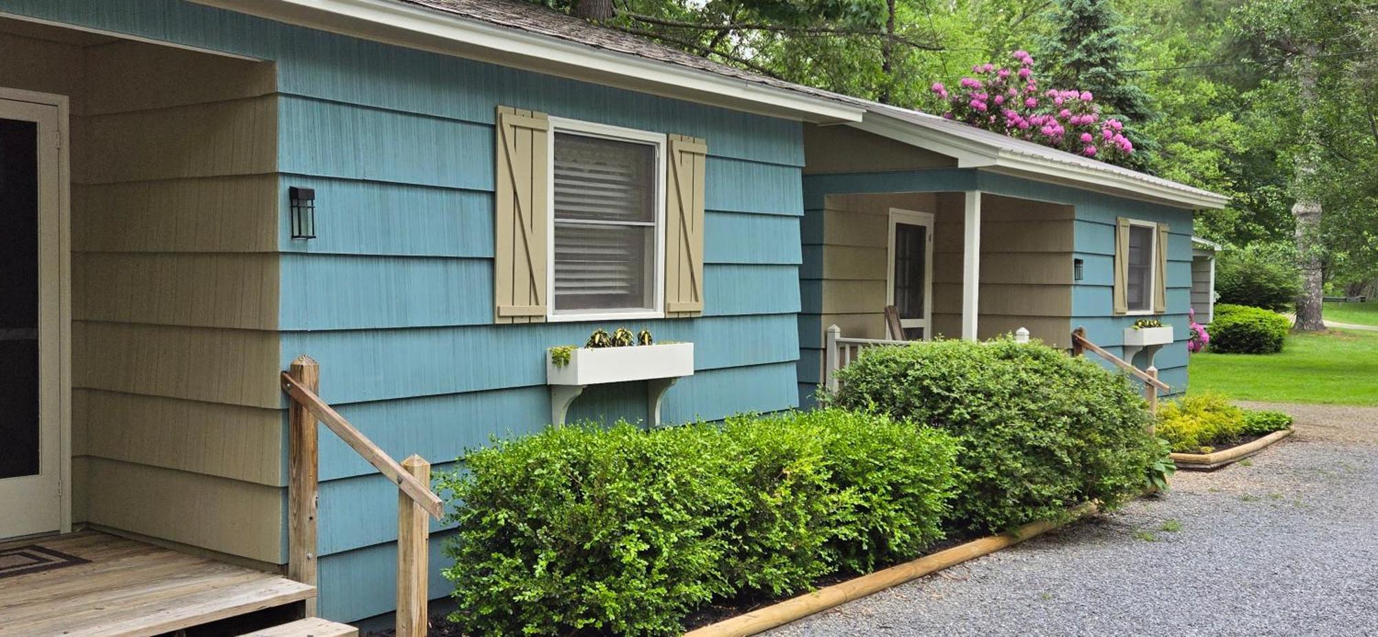 Cozy Creek Cottages Maggie Valley Exterior photo